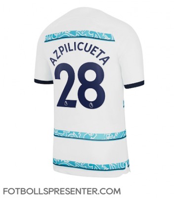 Chelsea Cesar Azpilicueta #28 Borta Matchtröja 2022-23 Kortärmad